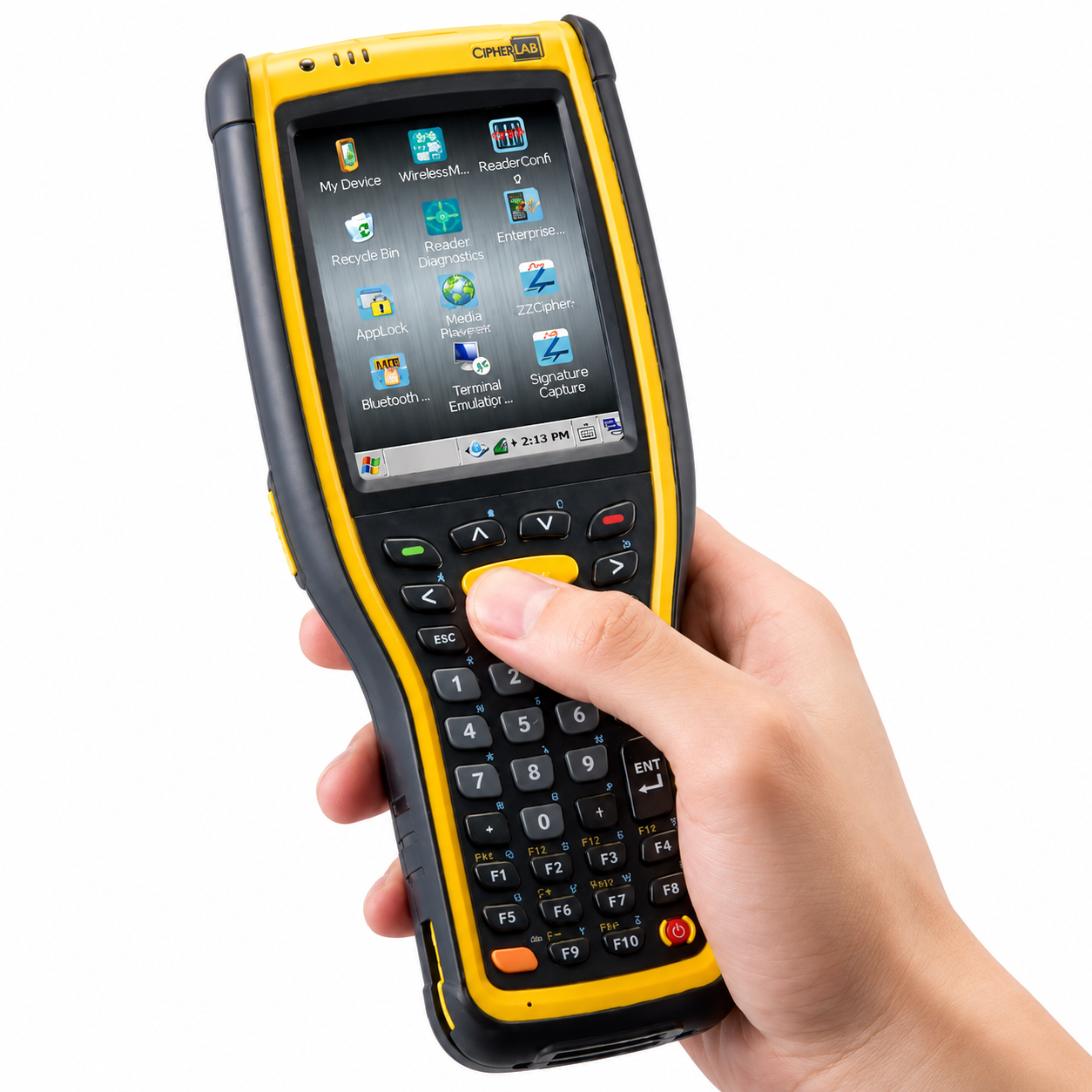 Эргономика CipherLAB 9700.