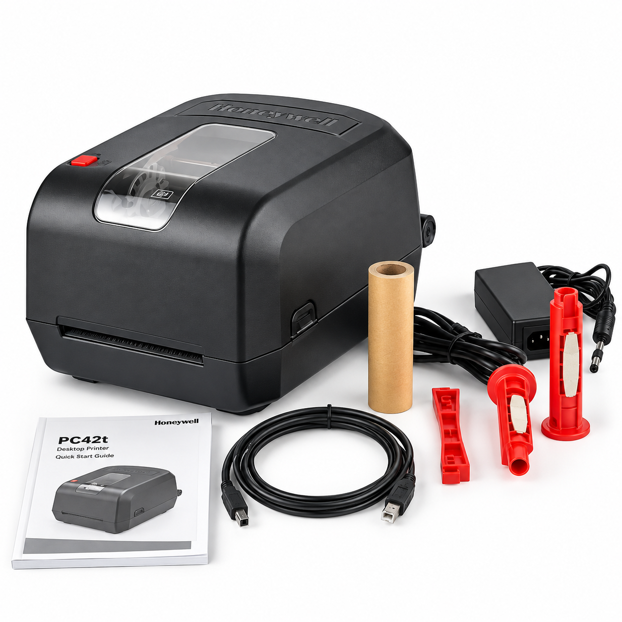 Комплект поставки принтера Honeywell PC42t.