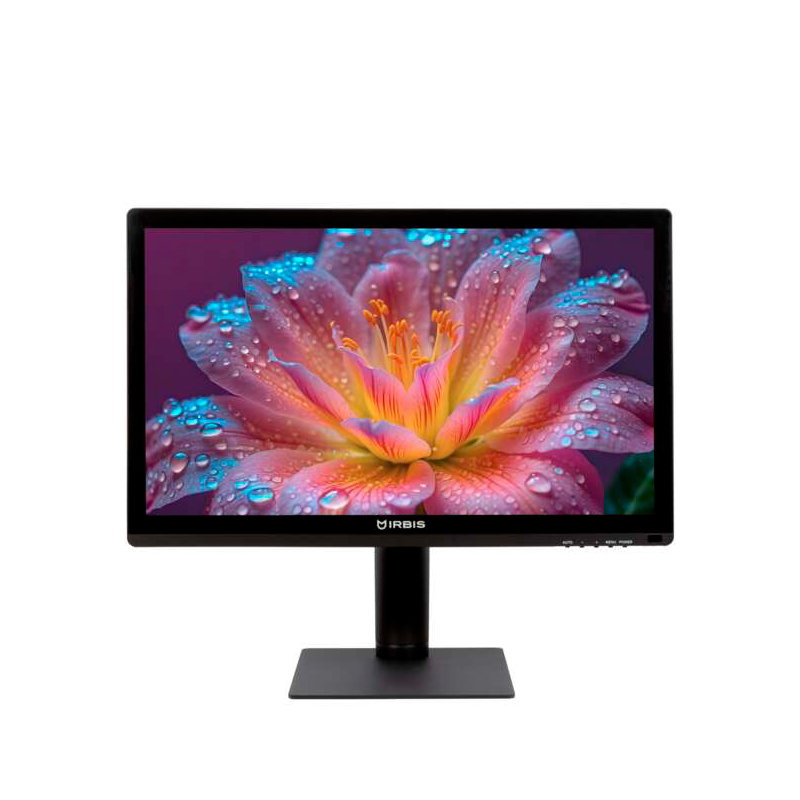 Монитор Irbis SmartView ISM24FIDT 23.8", 1920x1080, 75 Гц, IPS, LED, 3 мс, 1000:1, 250 Кд/м², 178°/178°, Display Port, HDMI, VGA, сенсорный экран, черный