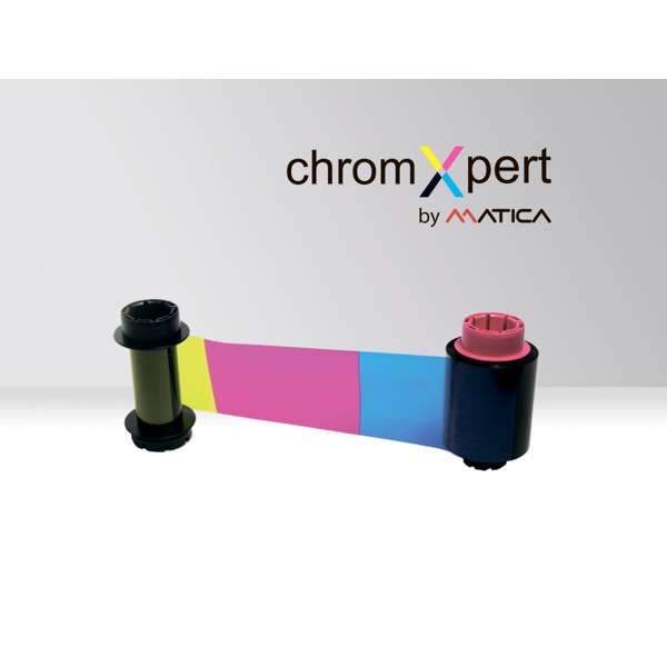 Красящая лента chromXpert YMCKOKO Matica для принтера карт MC310 PR20319315
