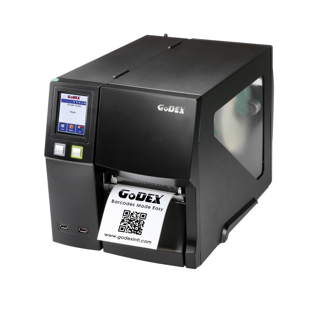 Принтер этикеток Godex ZX-1600i, 600 dpi, USB, RS-232, Ethernet 011-Z6i012-000