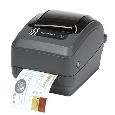 Принтер этикеток Zebra GX430t, 300 dpi, RS-232, USB, LPT GX43-102520-000