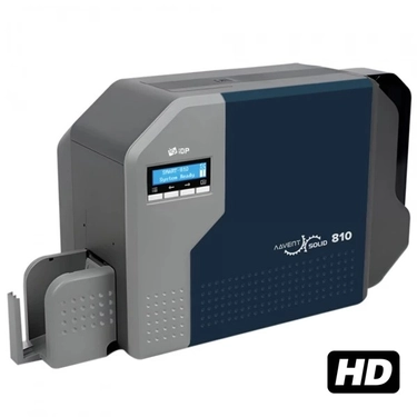 Принтер пластиковых карт Advent SOLID-810HDSL, 600 dpi, USB, Ethernet ASOL8HDSL (Security Lock)