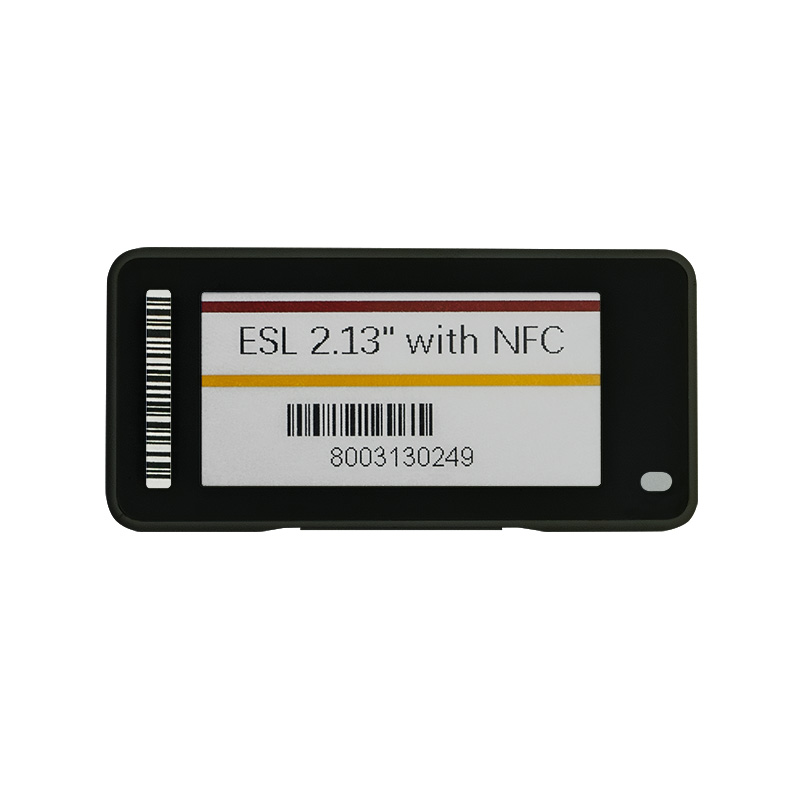 Электронный ценник (ESL) MEFERI LABEL, 2.13'', чёрный, тонкий корпус, MEC4S213BB