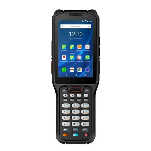 Терминал сбора данных Urovo RT40S, Android 13, Zebra SE55, 4 ГБ / 64 ГБ, Qualcomm Snapdragon SM6115, 2,45 ГГц, восемь ядер, 5200 мАч, RT40S-13Q3SE554G29EU