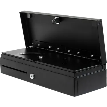 Денежный ящик PayTor FlipTop, Черный, Переходник, Штрих HT-FL-6001-13B2-2