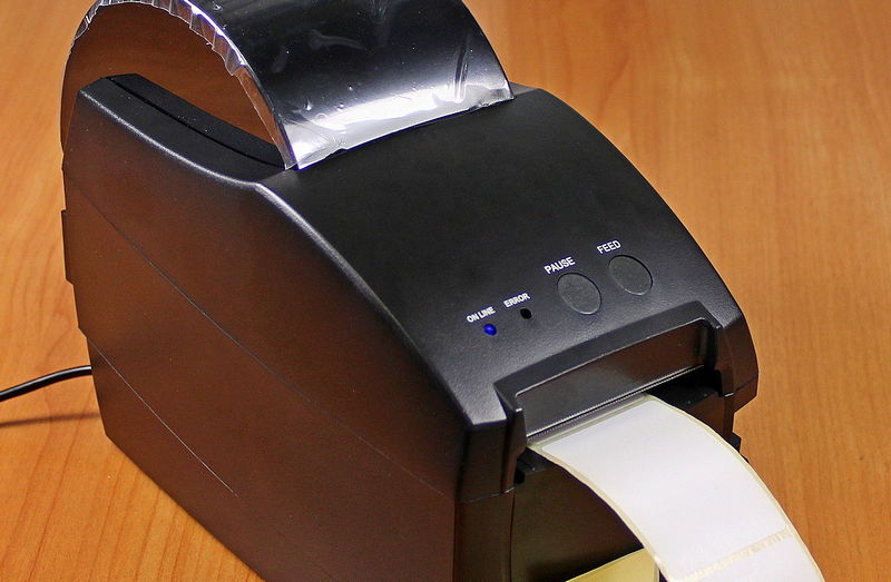 Принтер этикеток Atol BP21 с разрешением 203 dpi, USB