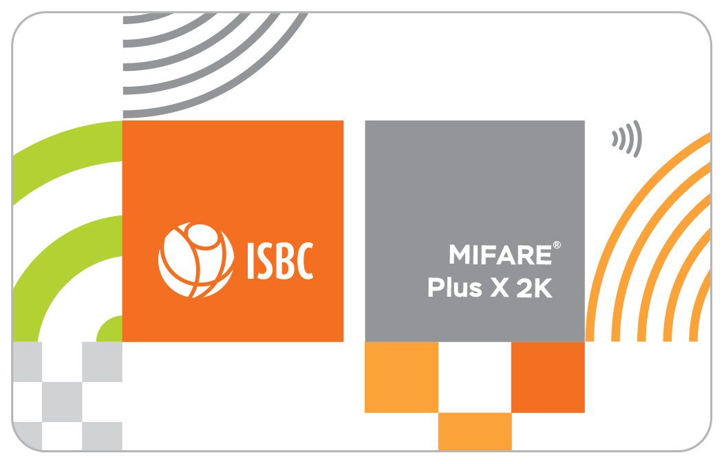 Бесконтактная смарт-карта Mifare Plus™ X 2K ISO Card (7 byte UID)