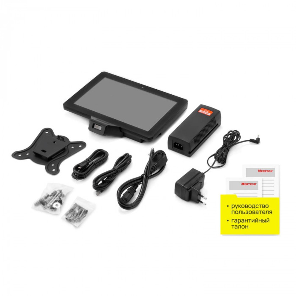 Прайс-чекер MERTECH P10 / P10SL2N в комп. с POE-ижектором и VESA креплением 9374