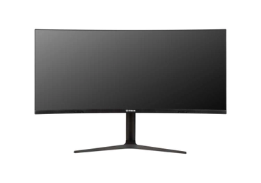 Монитор Irbis NobleView INV38UIDR 37.5",  3840 x 1600 (UWQHD), 75 Гц, IPS, LED, 3 мс, 2000:1, 300 Кд/м², 178°/178°, Display Port, HDMI, изогнутый экран, черный