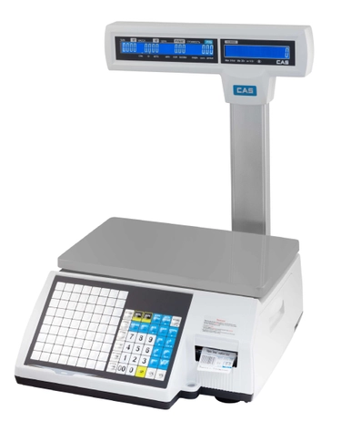 Торговые весы с печатью этикеток CAS CL5000J-30IP Ethernet, RS-232, наибольший предел взвешивания (НПВ) 30 кг., дискретность 5 г.