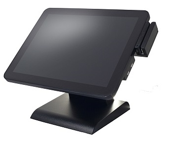 Сенсорный POS-моноблок МойPOS MMB-0015R X4125 15", Intel J4125, ОЗУ 8 Гб/SSD 128 Гб, MSR, без ОС 8091