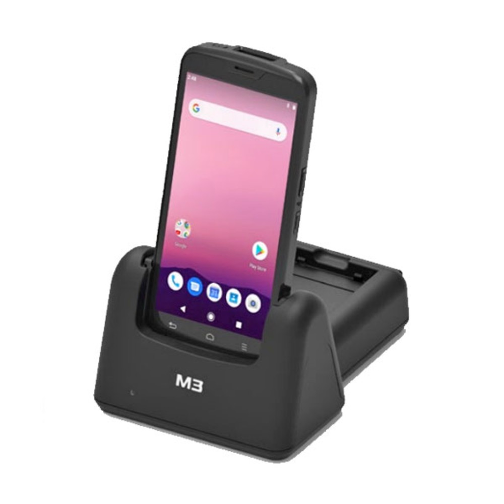 Двухслотовый зарядный и Ethernet-крэдл M3 Mobile для 1 ТСД и аккумулятора SL20-2CRD-EC0