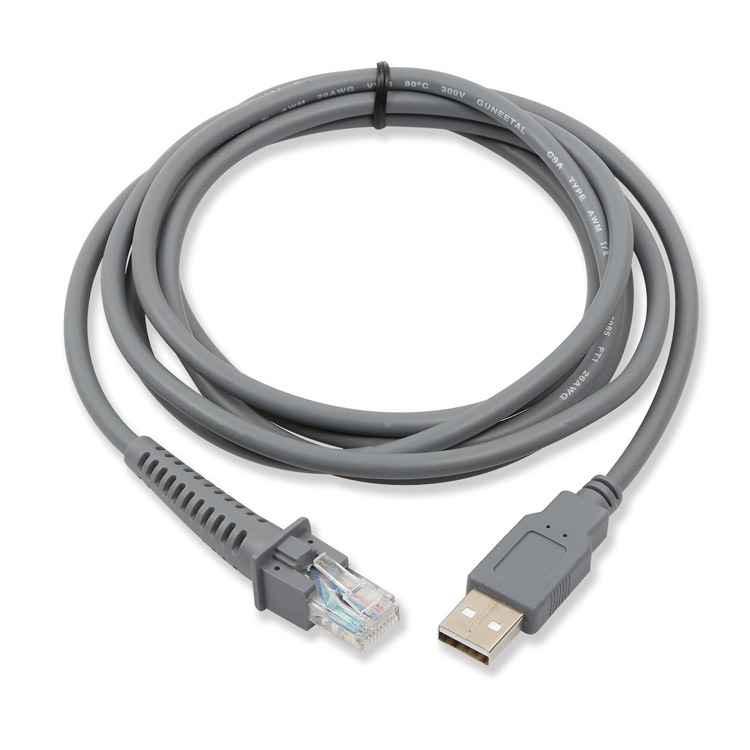 Кабель интерфейсный USB Type A, POT, STRT, SHORT/OM, 2м DATALOGIC 90A052211