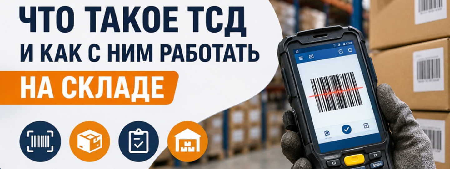 Что такое ТСД и как с ним работать на складе