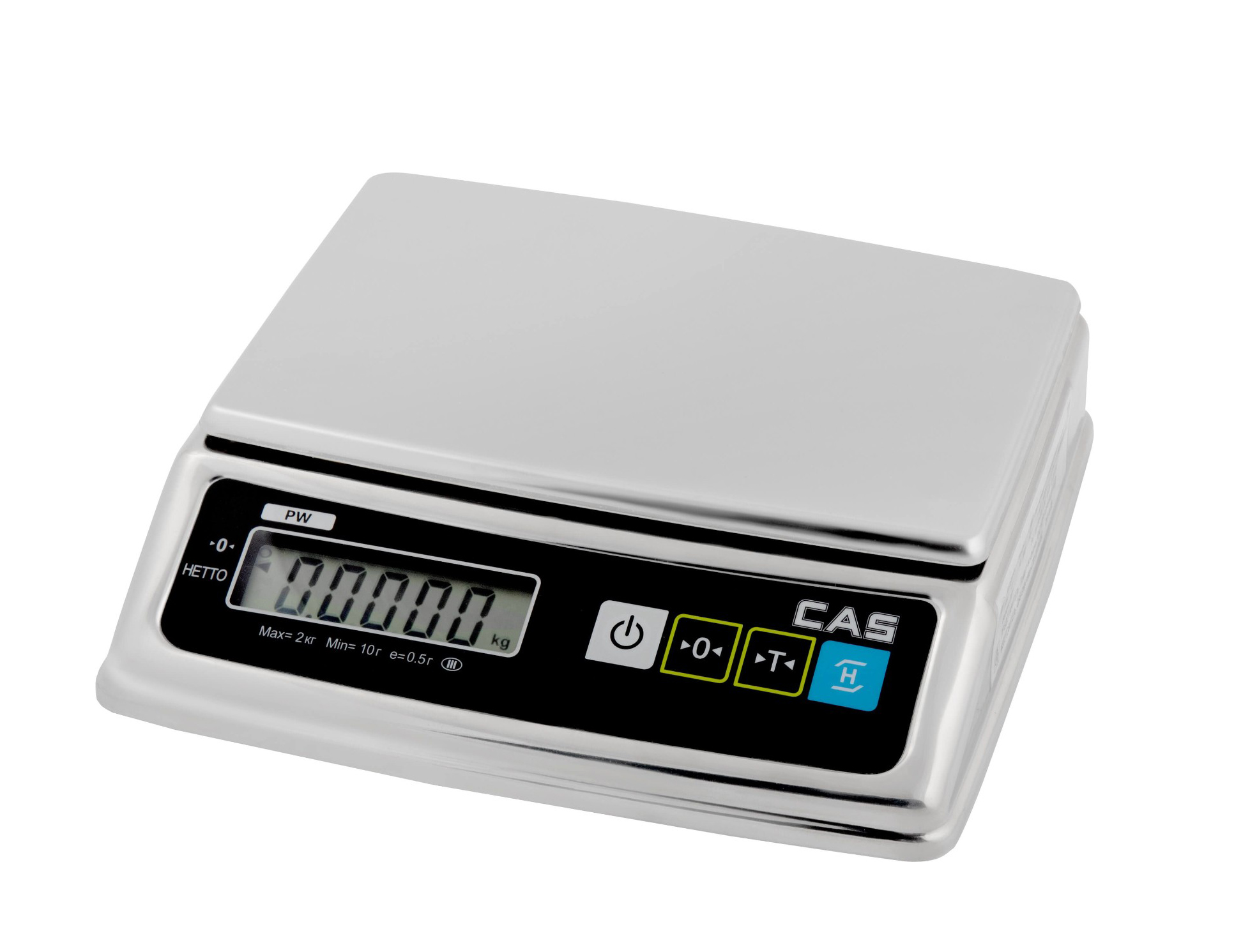 Порционные весы CAS PW-5H наибольший предел взвешивания (НПВ) 5 кг., дискретность 1 г.