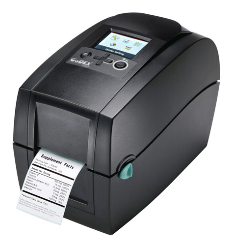 Принтер этикеток Godex RT230i, 300 dpi, USB, RS232, Ethernet 011-R23iE02-000