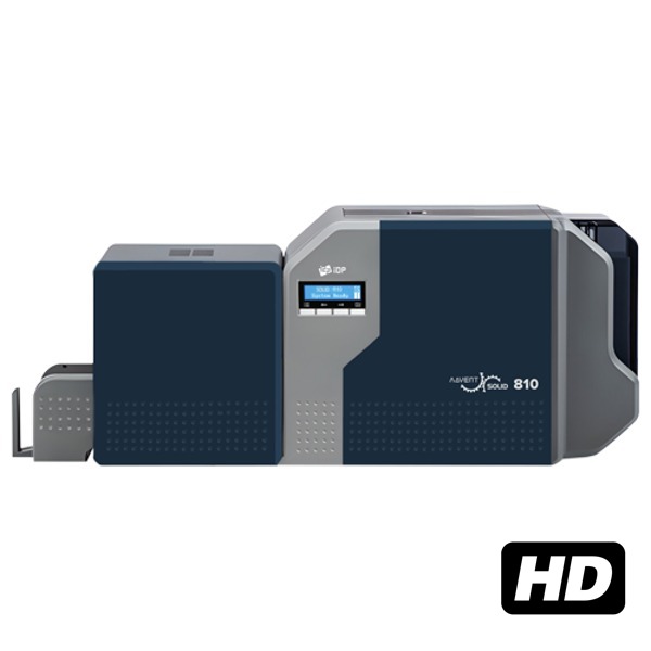 Принтер пластиковых карт Advent SOLID-810HD двусторонний, 600 dpi, USB, Ethernet с кодировщиком бесконтактных смарт-карт MF (Duali или Omnikey 5122 на выбор), ASOL8HD RFE