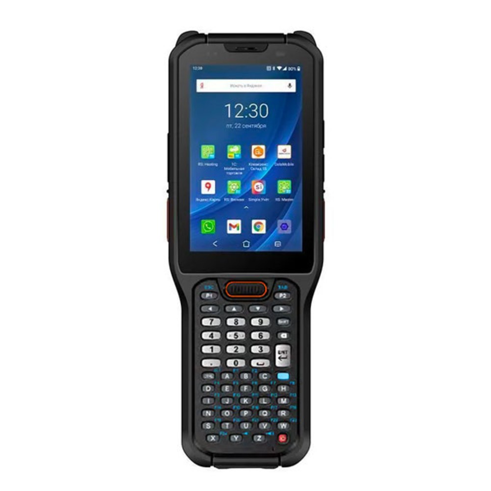 Терминал сбора данных Urovo RT40S, Android 13, Zebra SE5800, 4 ГБ / 64 ГБ, Qualcomm Snapdragon SM6115, 2,45 ГГц, восемь ядер, 5200 мАч,  RT40S-13QSE584G51HEU
