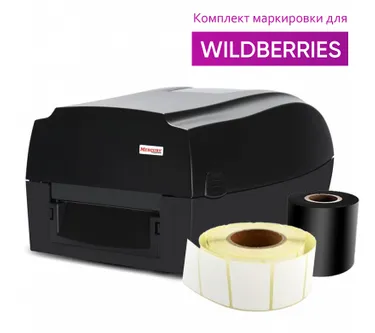 Принтер этикеток MERTECH TLP300,  203 dpi, USB, RS-232, Ethernet INWB36808 (для маркировки Вайлдберриз)