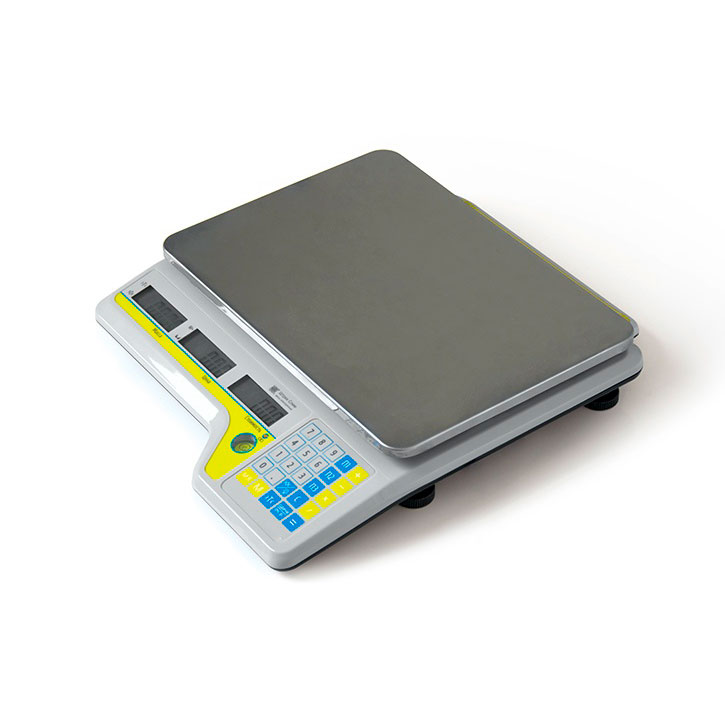 Весы торговые Штрих-СЛИМ Т300 15-2.5 ДП6.1 РА, RS232, LCD, с АКБ, без стойки, 1 дисплей, POS 103867