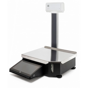 Весы с печатью этикеток ШТРИХ-ПРИНТ ФIII 15-2.5 Д3И7 (PIPO), наибольший предел взвешивания (НПВ) 15 кг., дискретность 2 г.154374