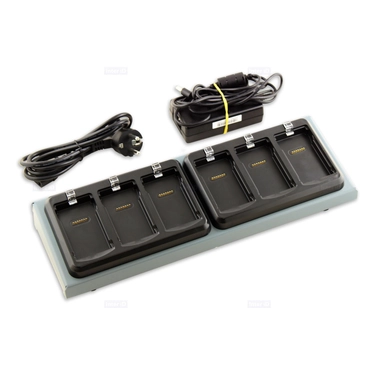 Зарядное устройство на 6 АКБ для ТСД Zebra МС32, MC33  BaseID-ZMC3X-6KIT