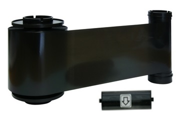 Красящая лента черного цвета на 1200 отпечатков ASOL-K1200