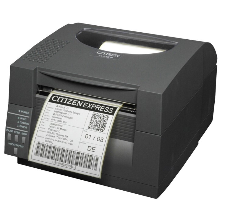 Принтер этикеток Citizen CL-S521II, 203 dpi, USB, RS-232 CLS521IINEBXX