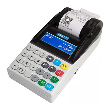 Онлайн касса Меркурий 185Ф без ФН RS-232, USB, GSM, WI-FI, АКБ 2000 mAh 7004