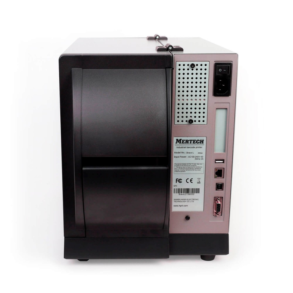 Принтер этикеток MERTECH Bravo-L, 201 dpi, USB, RS232, Wi-Fi, Ethernet 4597