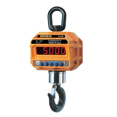 Весы крановые промышленные CAS 3 THD (Plus, Caston 3) RS-232, USB, наибольший предел взвешивания (НПВ) 3000 кг., дискретность 2000 г.