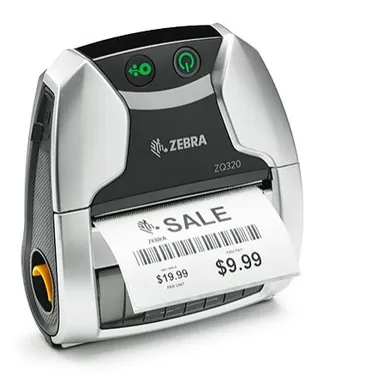Принтер этикеток Zebra ZQ320, 203 dpi, USB, Bluetooth, Wi-Fi ZQ32-A0W01RE-00