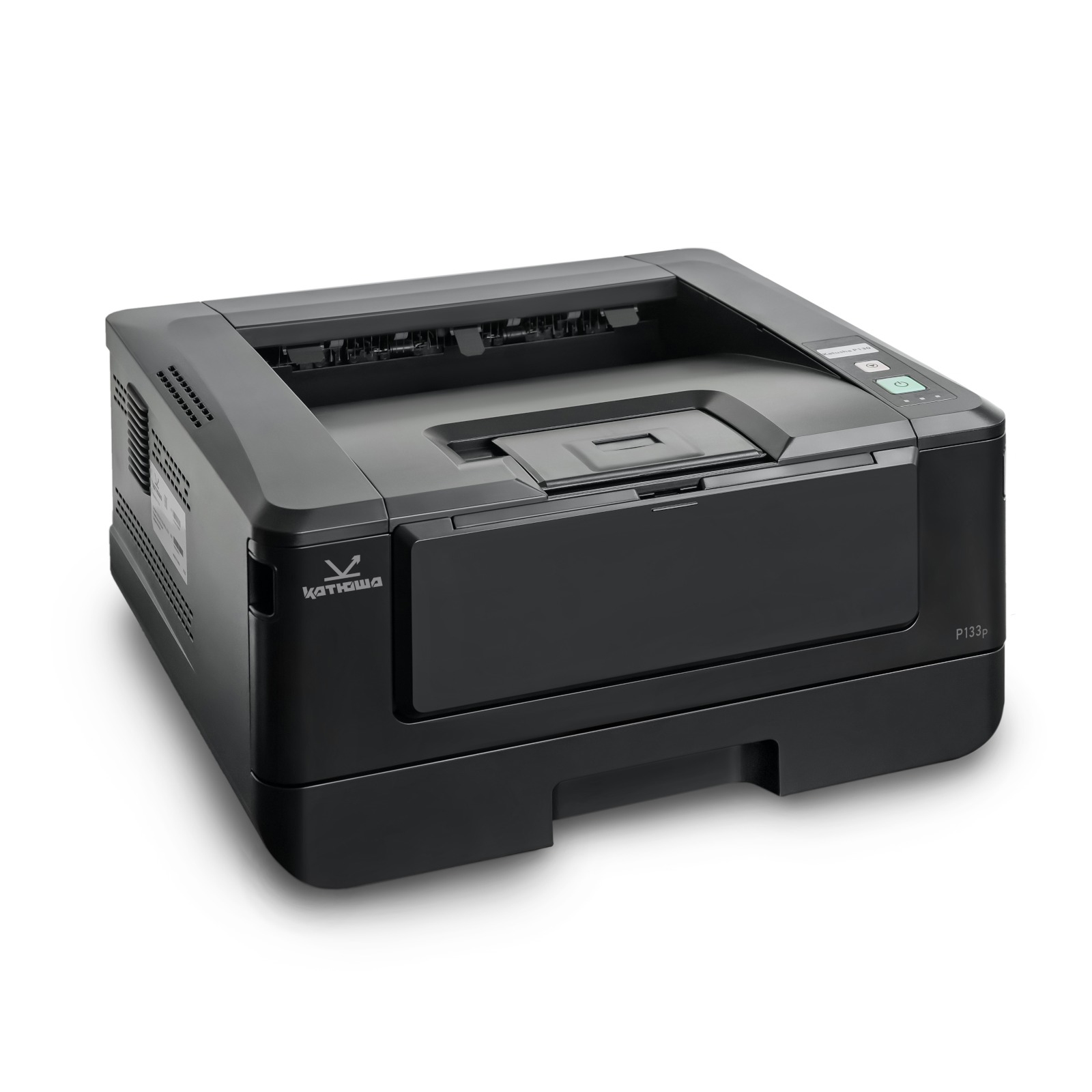 Принтер лазерный Катюша P133-256, черно-белая печать, 33 стр/мин, 1200 dpi, 256 МБ RAM, USB, Ethernet