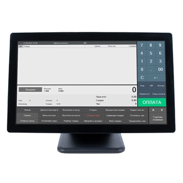 Сенсорный монитор POScenter MEGA 21.5", 250 кд/м2, P-CAP, HDMI, VGA, DVI, USB 3336