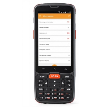 Терминал сбора данных Атол Smart.Slim, Android 7, АТОЛ E3, 4000 мАч, 2 ГБ / 16 ГБ, 53689