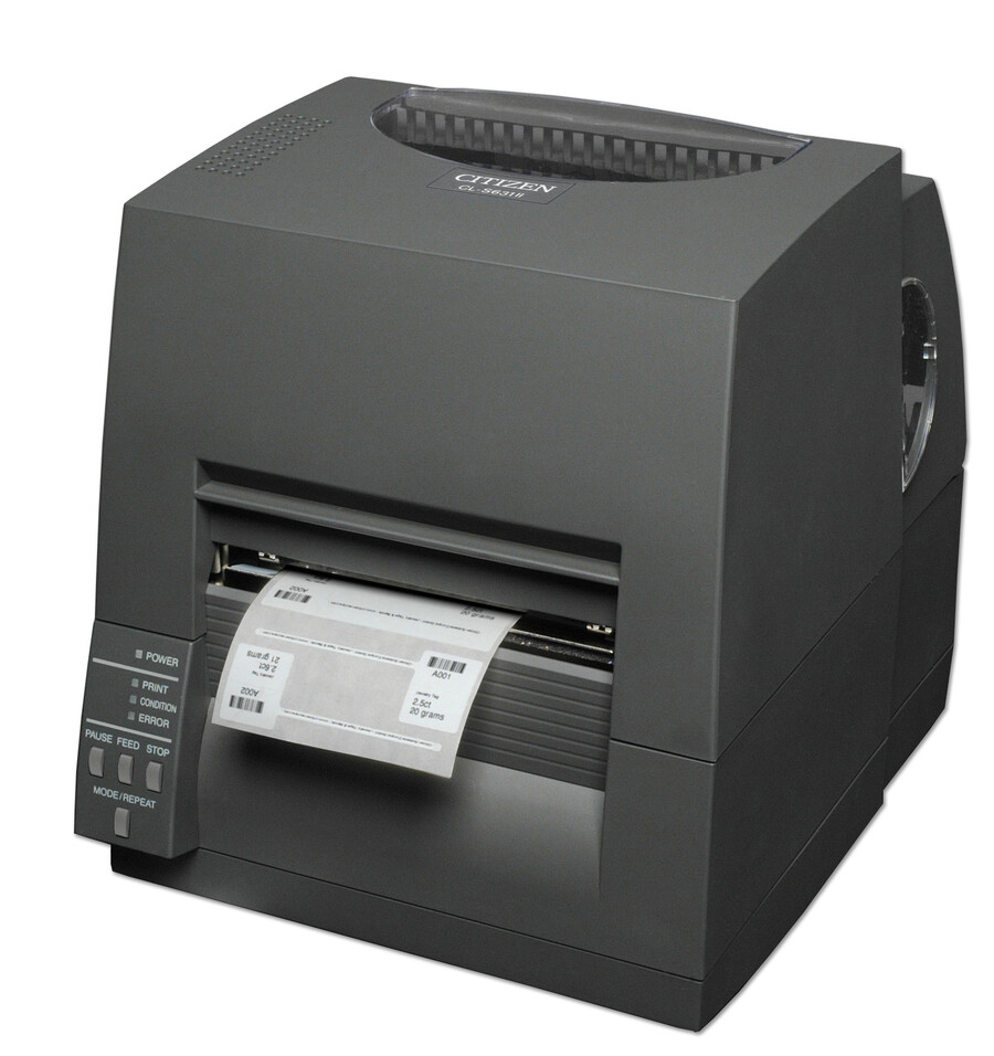 Принтер этикеток Citizen CL-S631II, 300 dpi, USB, RS-232 CLS631IINEBXX