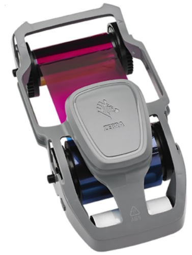 Красящая лента для принтера Zebra ZC350 цветная 1/2 YMCKO 400 отпечатков 800350-370EM