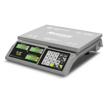 Торговые настольные весы Mertech M-ER 326 AC-32.5 Slim LCD предел взвешивания (НПВ) 32 кг., дискретность 5 г. 3041