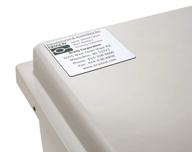 Этикетки Brady THTEP-12-7593-SV (EPREP), материал В-7593, полиэстер, серебро, размер 100х50 мм, 500 шт. в рул. brd620443