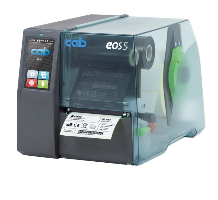 Принтер этикеток Cab EOS5/200, 203 dpi, USB, RS-232, Ethernet 5978211