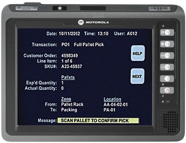 Zebra VC70N0 VC70N0-AC-U-R (ТСД) терминал сбора данных
