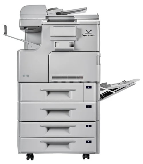 МФУ лазерное Катюша M151, черно-белая печать, 51 стр/мин, 600 dpi, 2,3Гб RAM, Ethernet, USB, WiFi