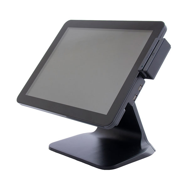 Сенсорный POS-терминал POScenter POS100 15" IPS, P-CAP, Intel Celeron J1900, SSD 64 Гб, 4 Гб DDR3L, MSR, без ОС, черный 736219