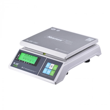 Фасовочные настольные весы Mertech M-ER 326 AFU-3.01 Post II LCD предел взвешивания (НПВ) 3 кг., дискретность 0,1 г. (двойной дисплей) 3861