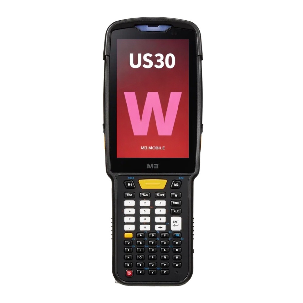 Терминал сбора данных M3 Mobile US30W, Android 13, Zebra SE5500, 4 ГБ / 64 ГБ, 2,4 ГГц, восемь ядер, 6700 мАч, US300D-TFCWEE-HF