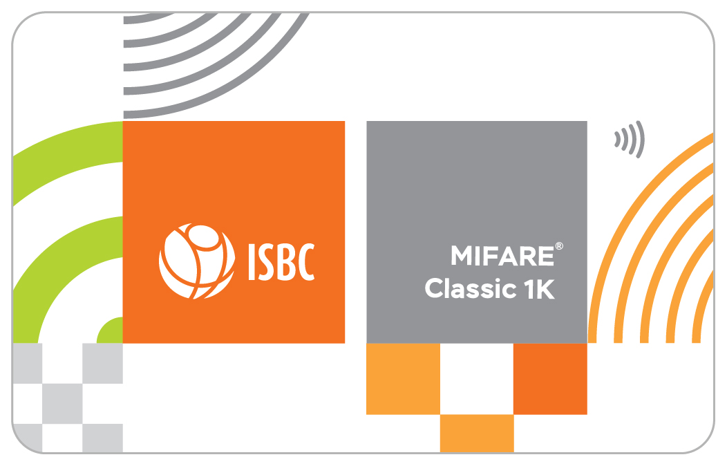 Бесконтактная карта MIFARE Classic 1 Kbyte ISO Card (7Byte UID)