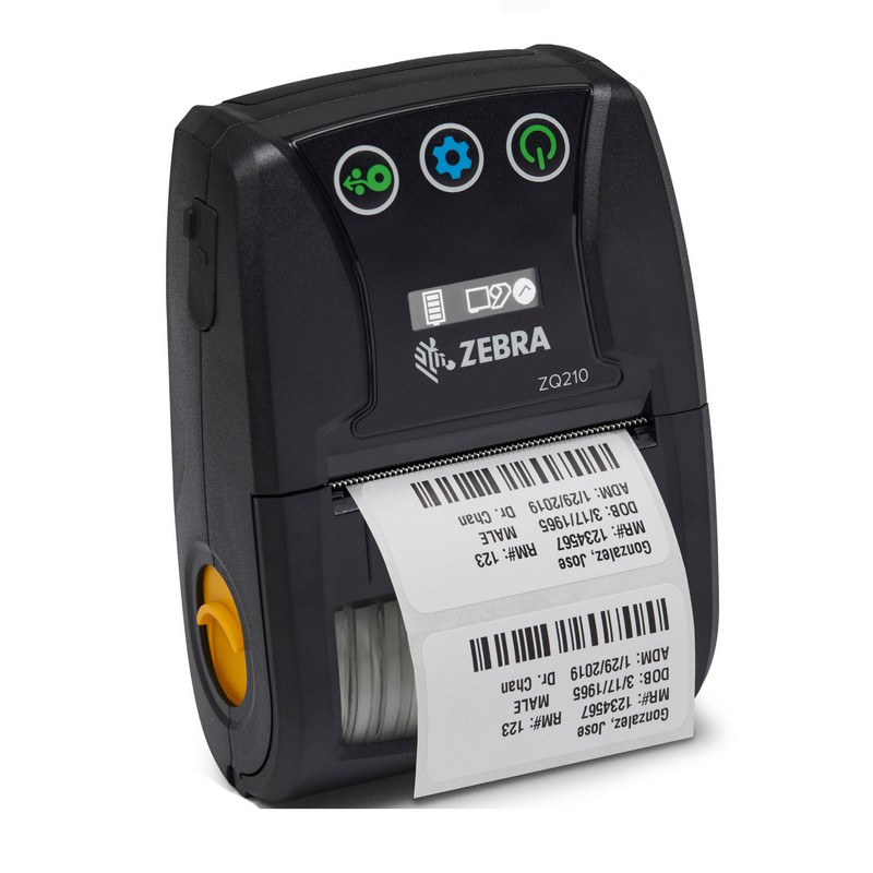 Принтер этикеток Zebra ZQ210, 203 dpi, Bluetooth, USB ZQ21-A0E01K0-00