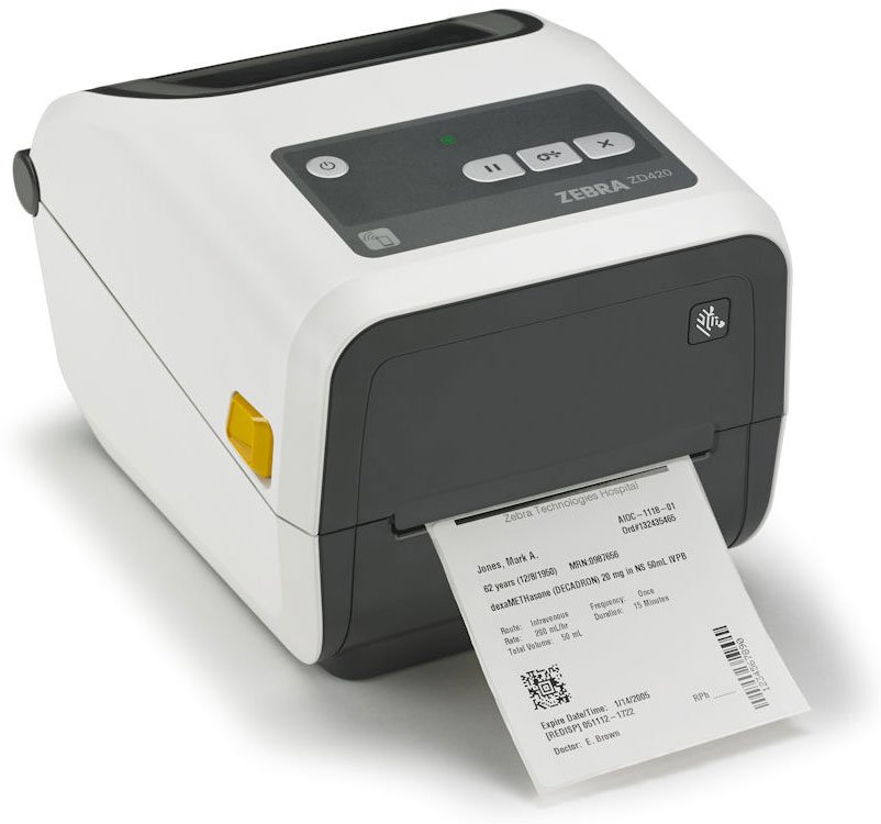 Принтер этикеток Zebra ZD420-HC 300 dpi, Wi-Fi, Bluetooth, USB ZD42H43-T0EW02EZ