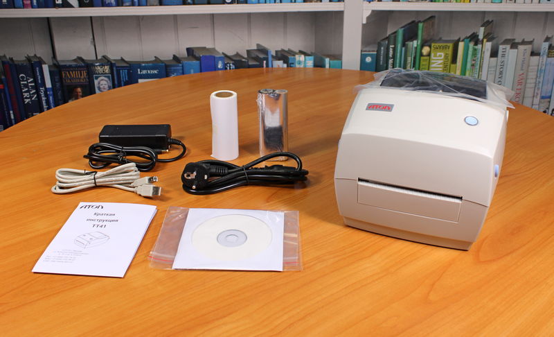 Обзор экономичного термотрансферного принтера для печати этикеток